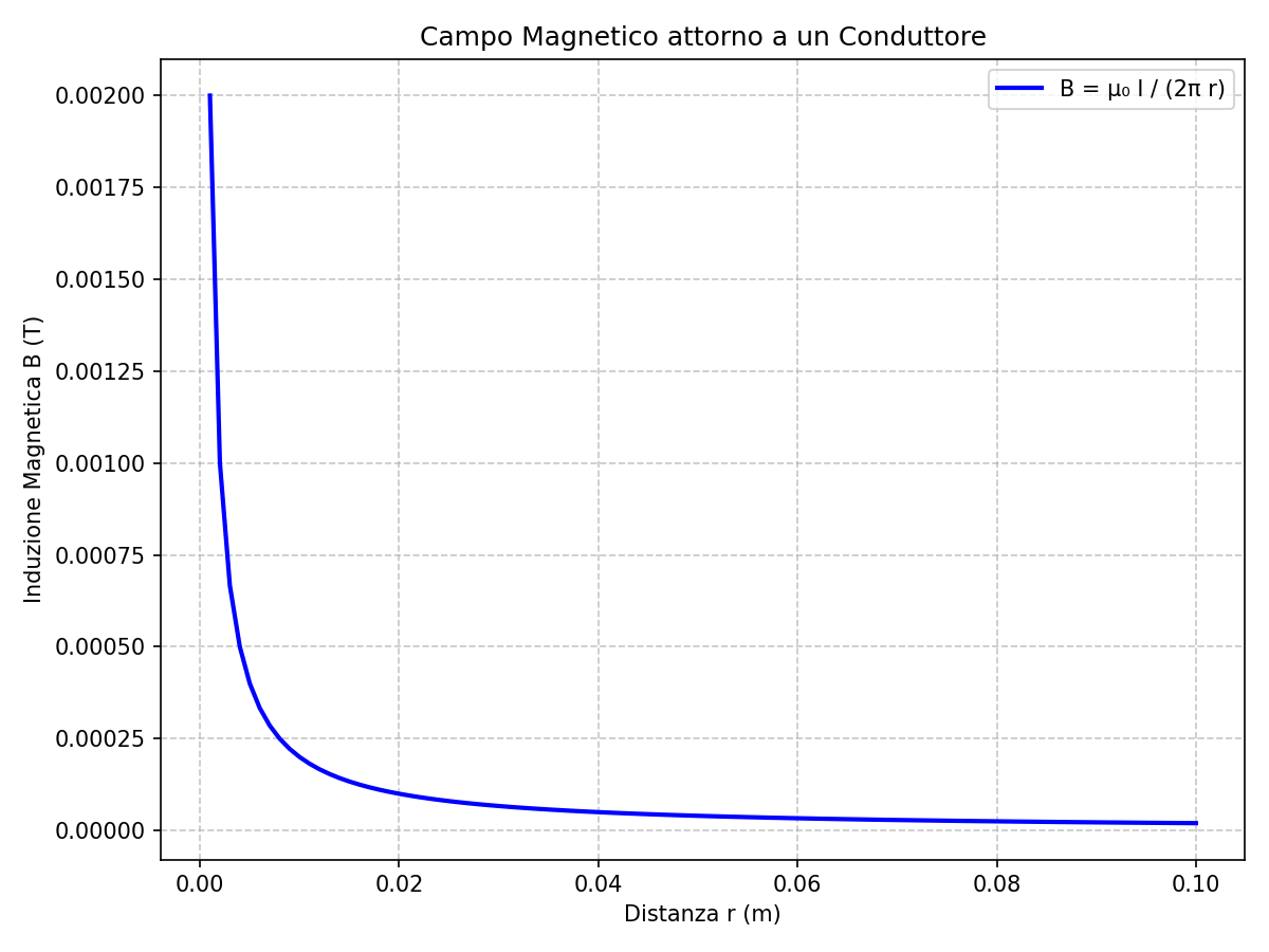 Grafico Campo Magnetico